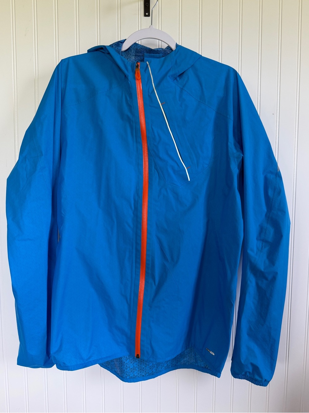 Men’s Salomon Lightweight Men’s L Nylon Running Jacket Outdoors Athletic Blue